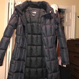 North face Black Parka Jacket